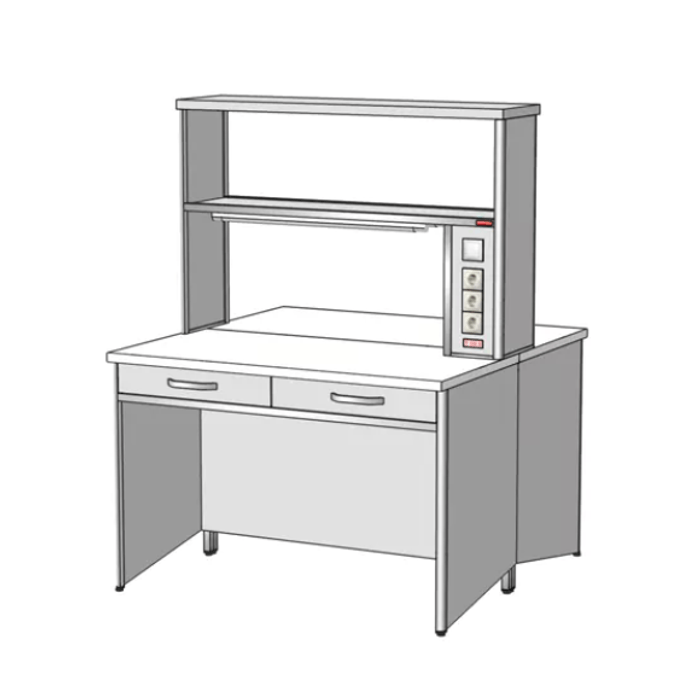 Стіл острівний лабораторний (1200х1200х1600)