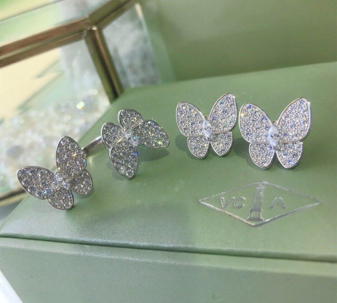 Van Cleef&Arpels сережки золоті