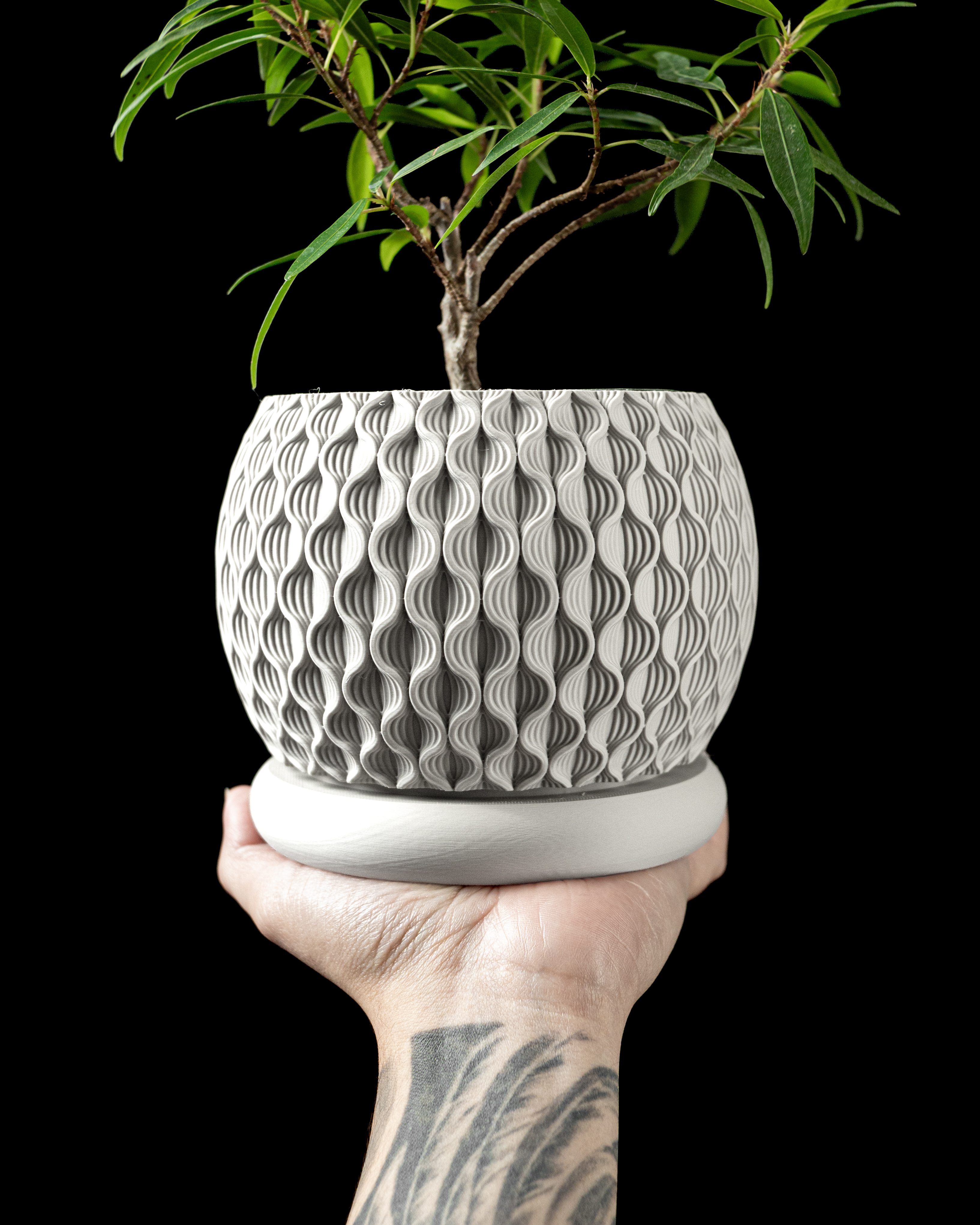 Bloom Planter Pot – Modern 3D Printed Planter