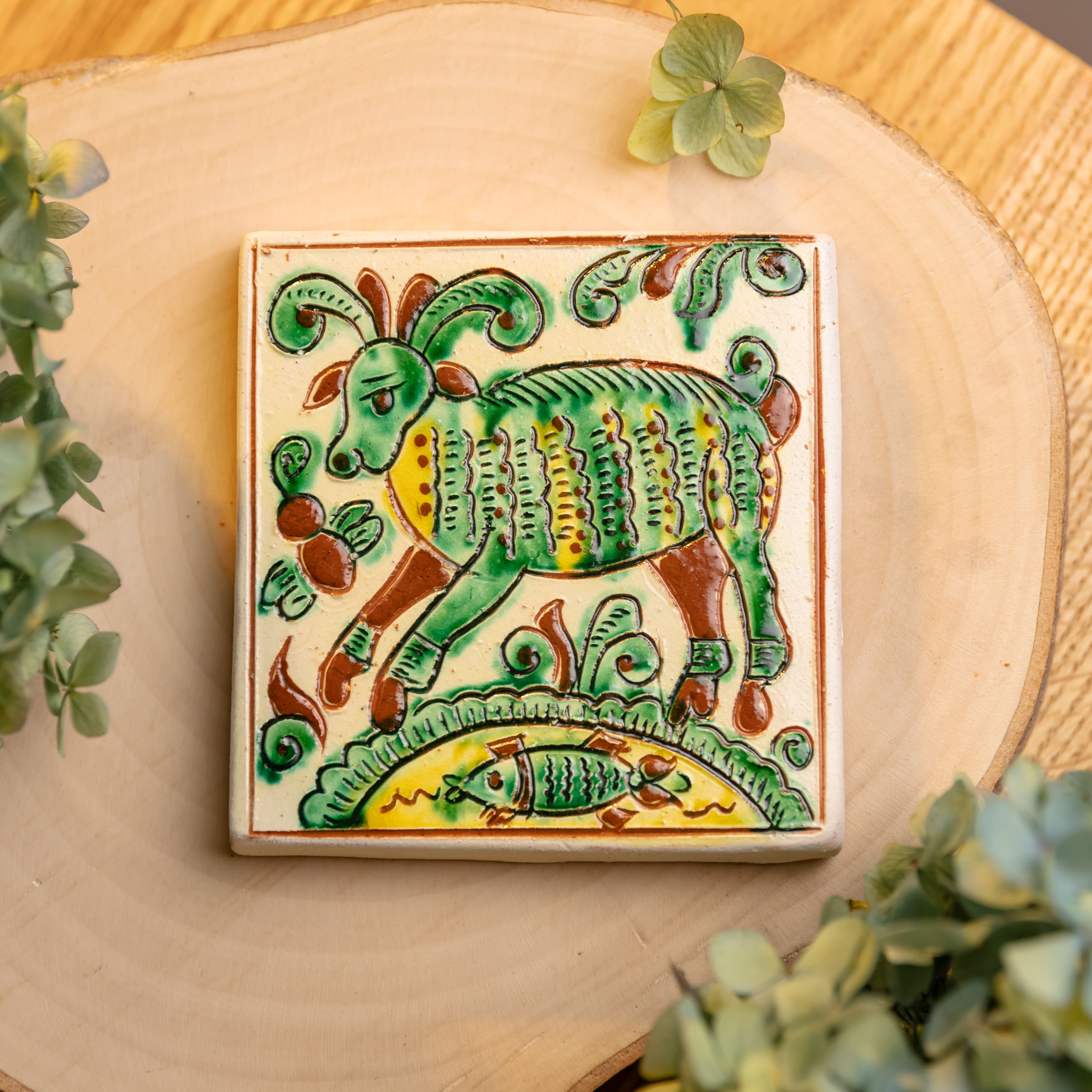 Керамічна плиточка, 10*10 см