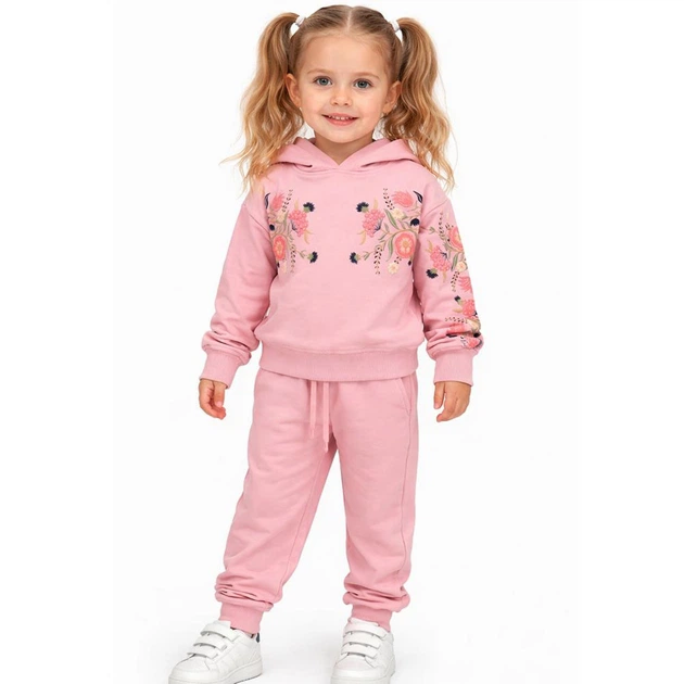 Спортивний костюм вишиванка, рожевий | Gryna