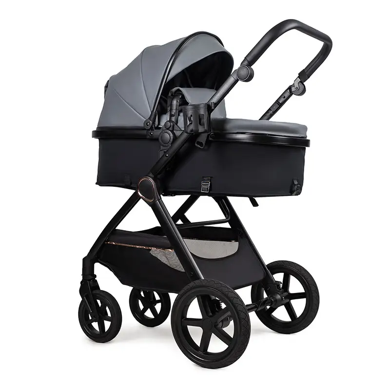Коляска 2в1 трансформер Ninos Ventura Grey Eco
