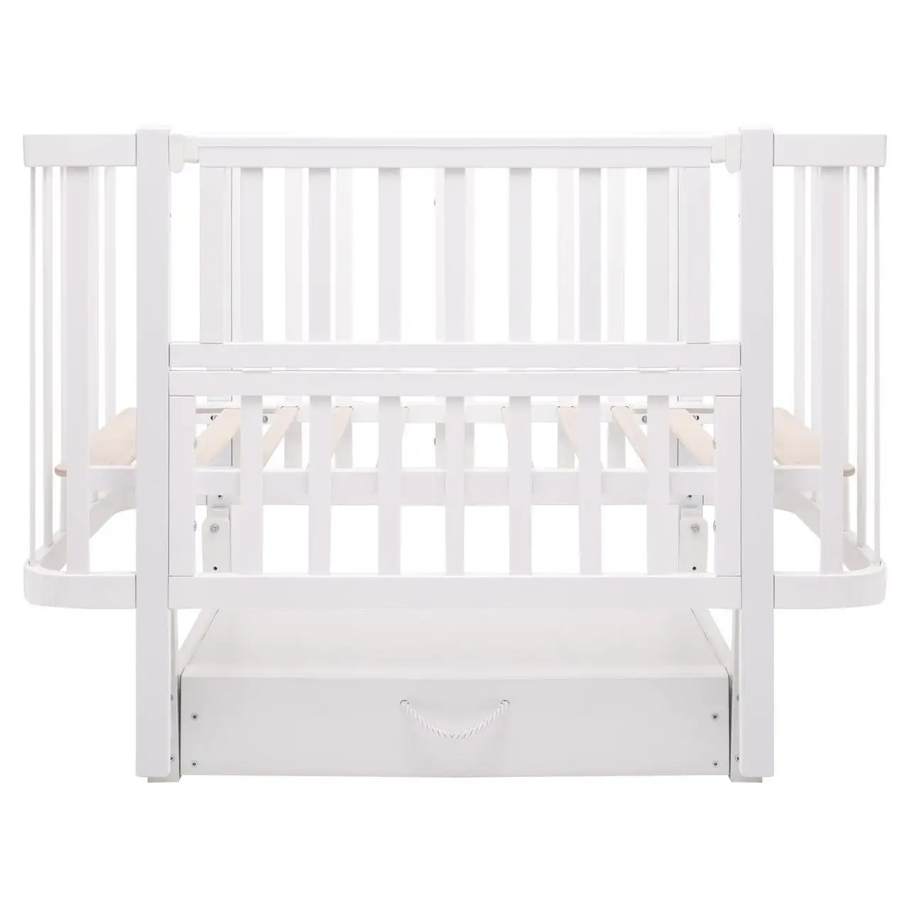 Ліжко-трансформер Babyroom Місяць білий