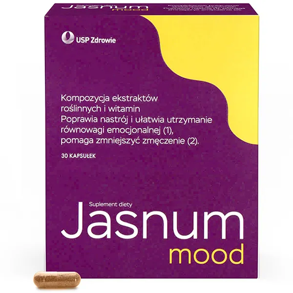 Jasnum Mood з шафраном та вітамінами - 30 капсул