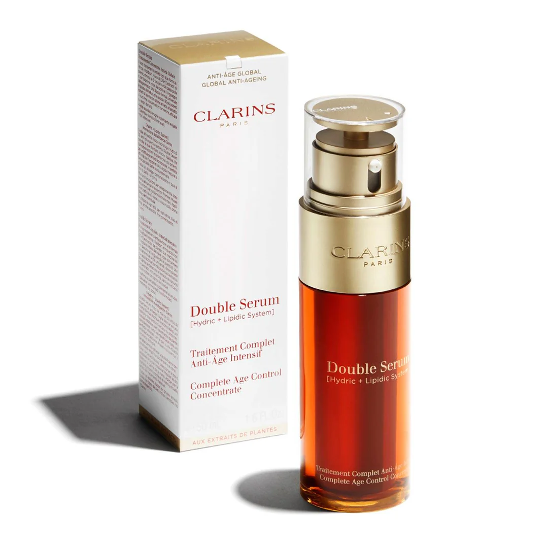 Clarins Double Serum інтенсивна сироватка проти старіння шкіри