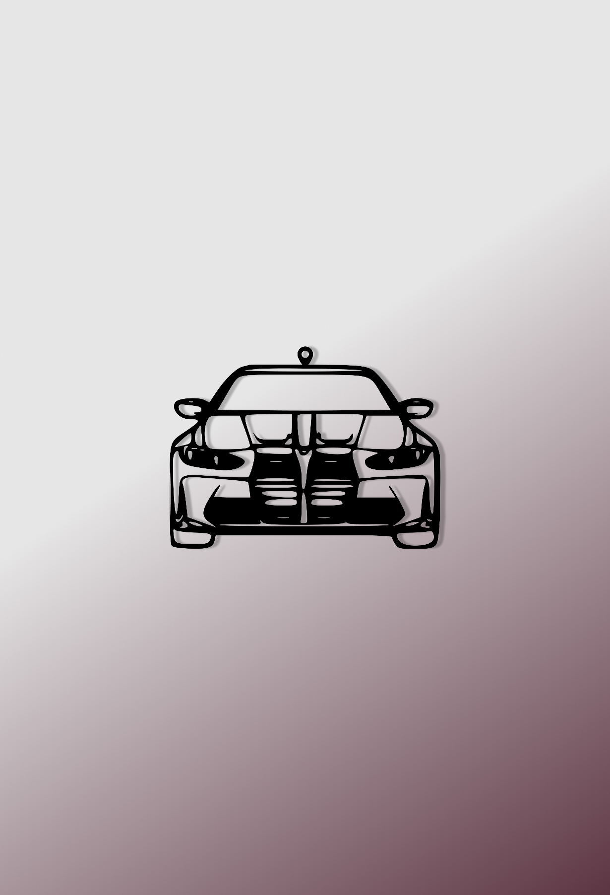 Металева прикраса “BMW Front Style”