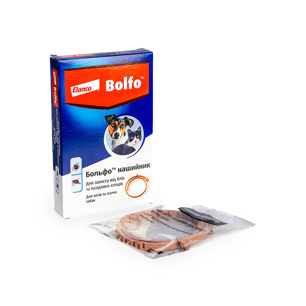 Нашийник Больфо протипаразитарний д/котів та собак малих порід 35 см