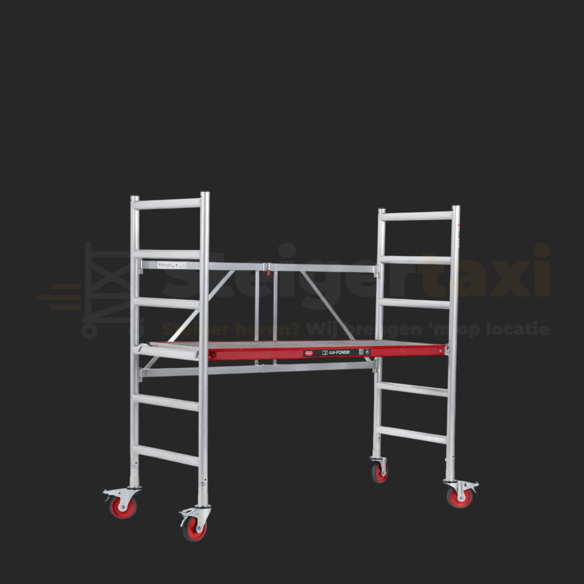 Altrex RS44 Power kamersteiger 75 × 190 cm - 3,0 m werkhoogte huren