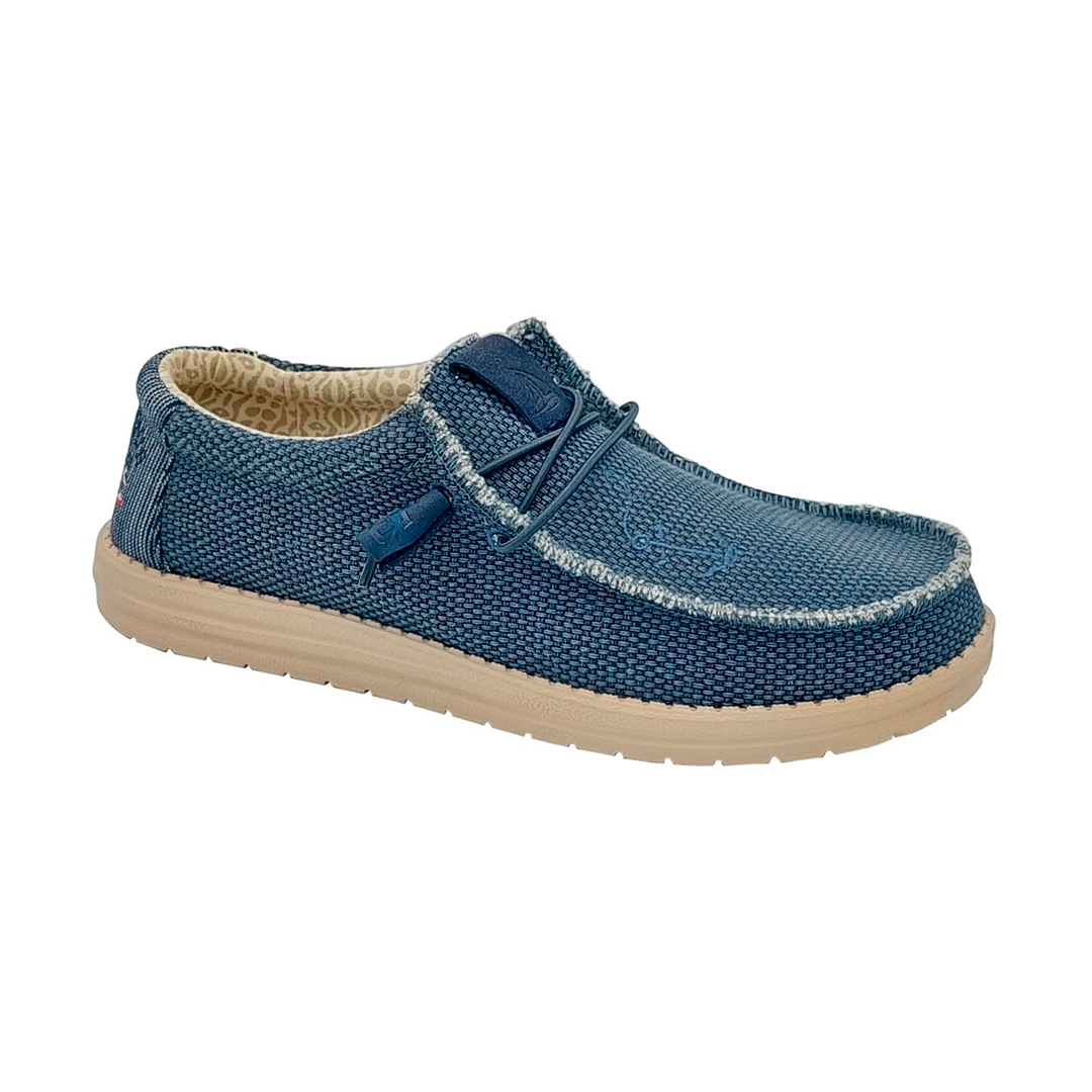 Чоловічі топсайдери HODAki Captain Jute Regata deep blue