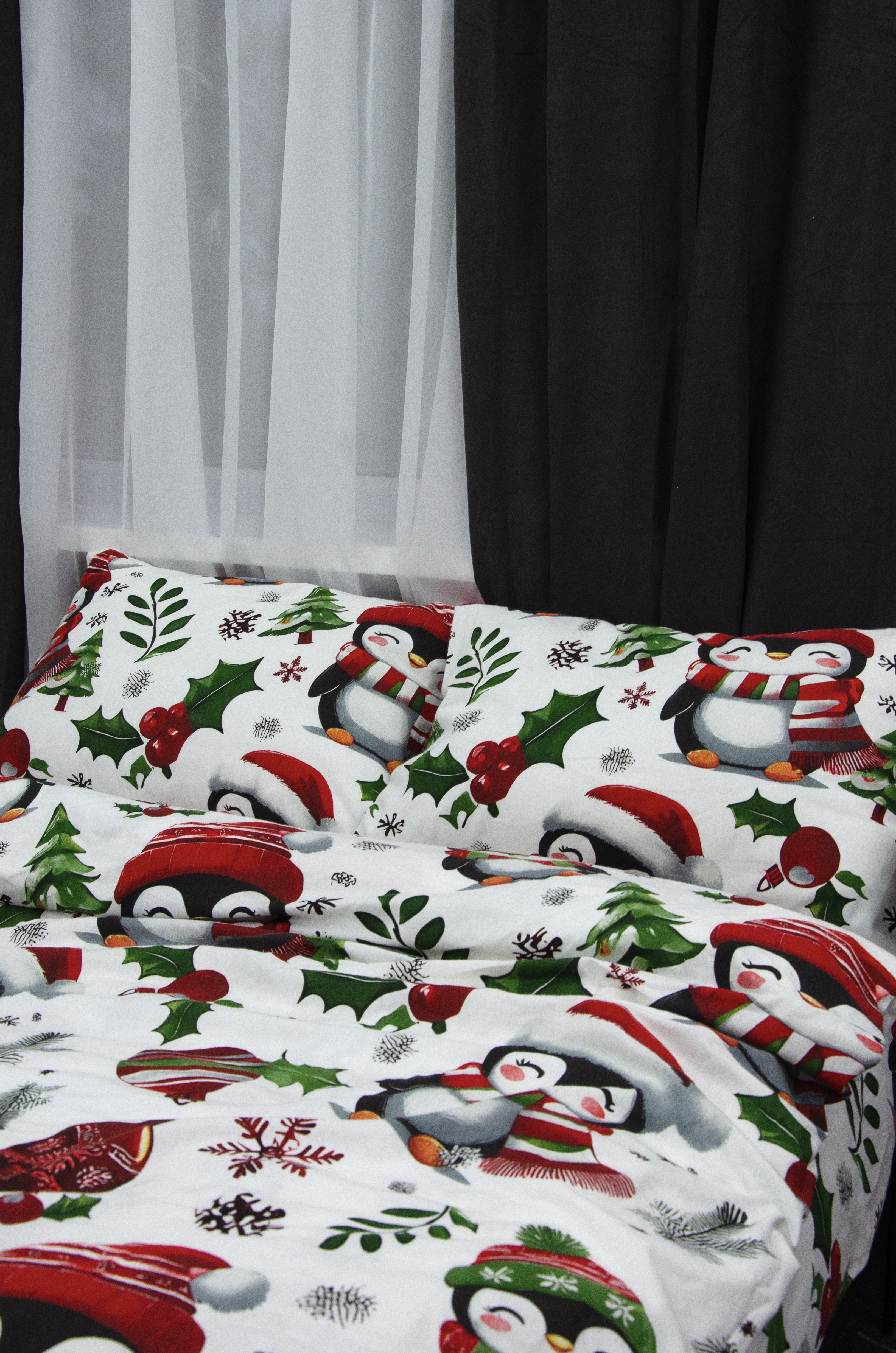 Постільний комплект Байка "Пінгвинята"