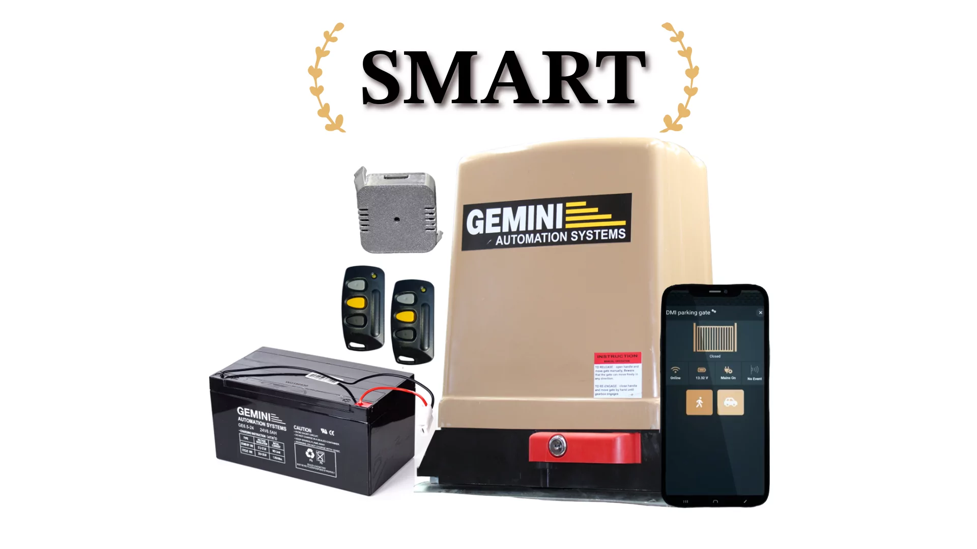 Gemini  - Smart Slider 24V 8AH Complex – 800