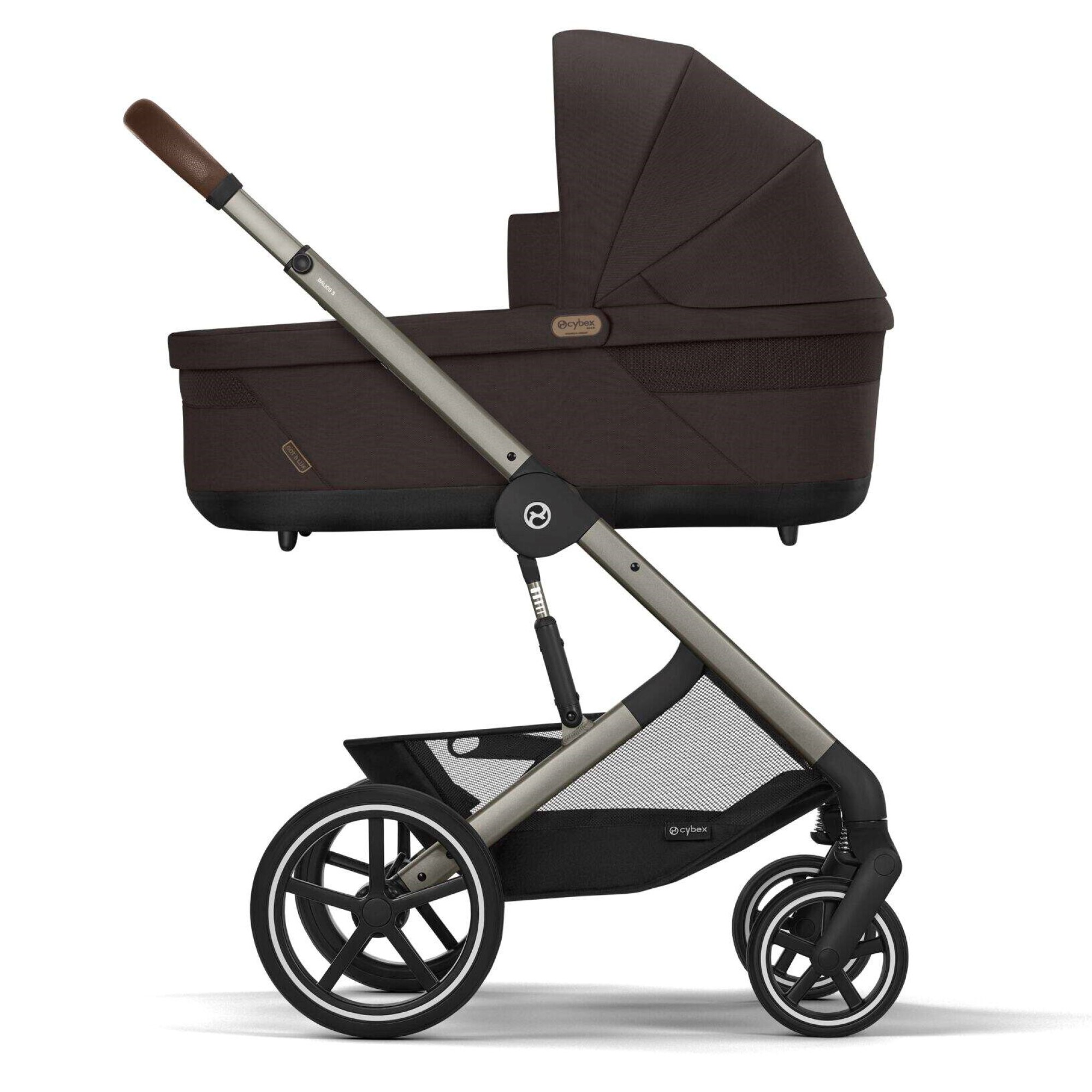 Коляска 2в1 Cybex Balios S Lux TPE Chocolate Brown 