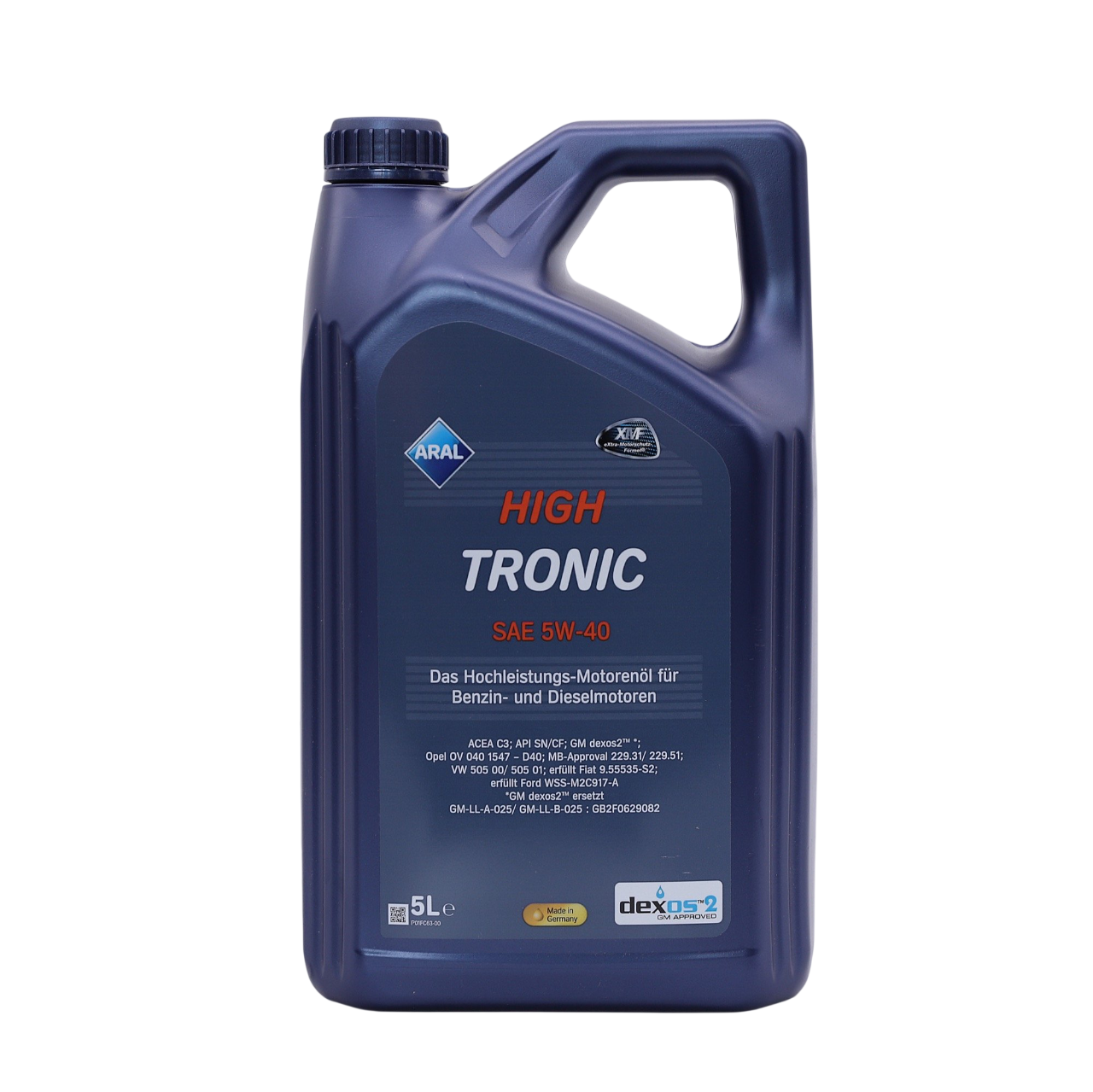 Олива моторна Aral HighTronic 5W-40 5L