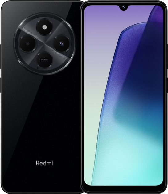 Смартфон Redmi 14C 4/128Gb P NFC Midnight Black+захисне скло у подарунок