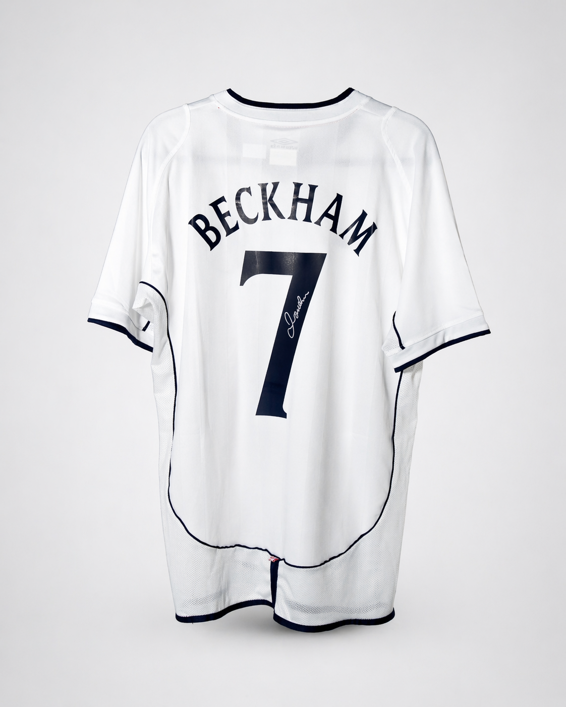 JERSEY BECKHAM CERTIFICADO ICONS