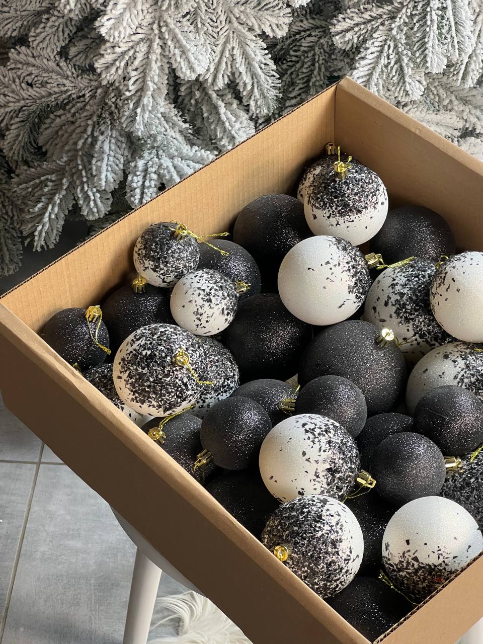 Подарунковий набір «Бите скло» - ЧОРНИЙ 🎱