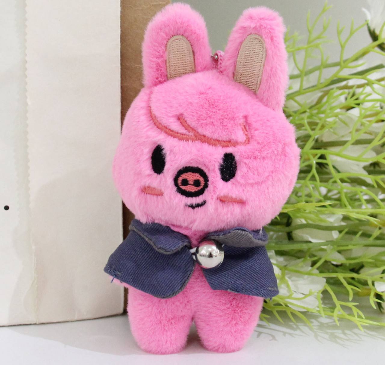 М'яка іграшка брелок Страй кідс Stray Kids Чанбін (свиня)