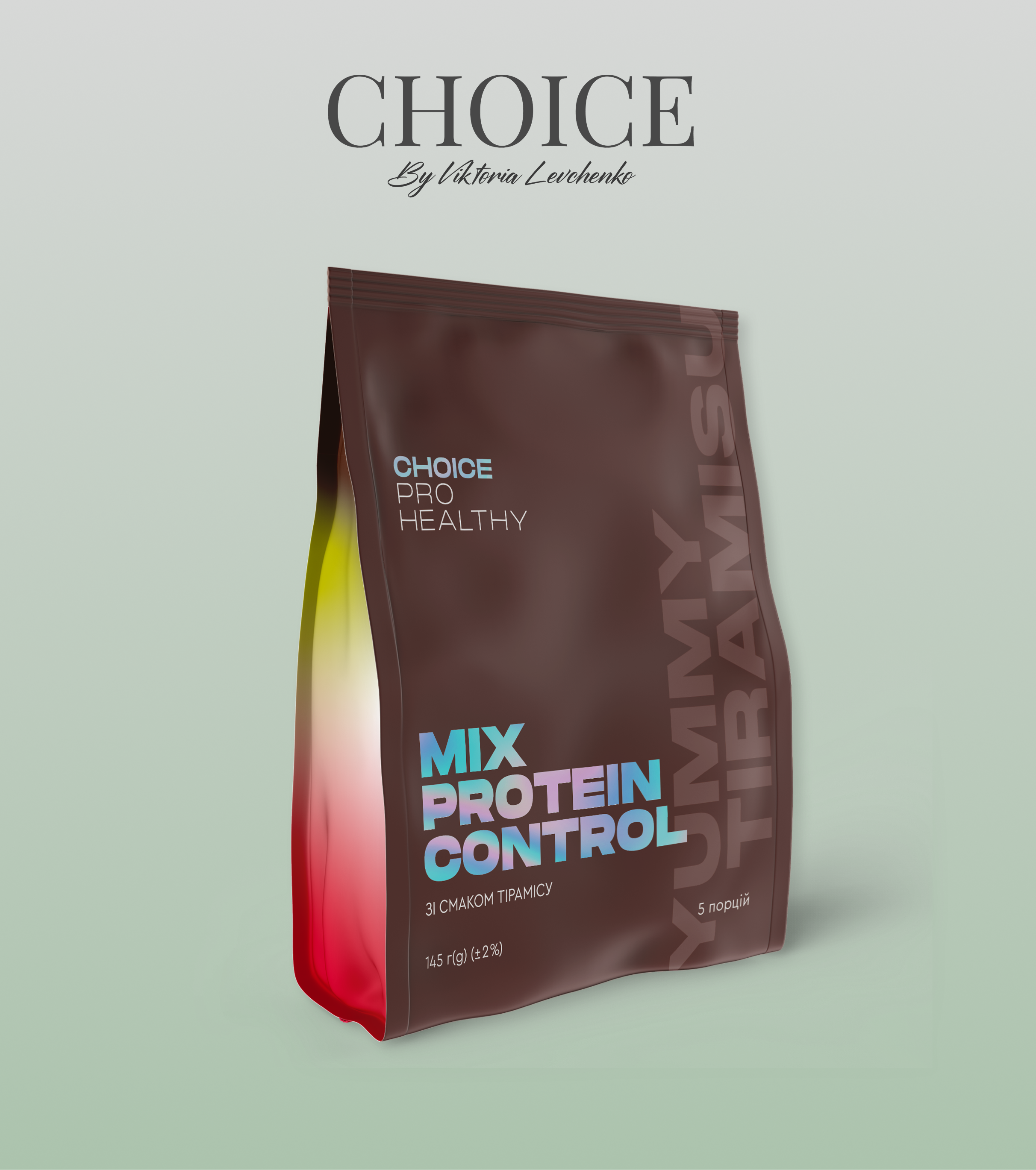 КОКТЕЙЛЬ MIX PROTEIN CONTROL  (заміна вечері)  смаком TIRAMISU Тірамісу