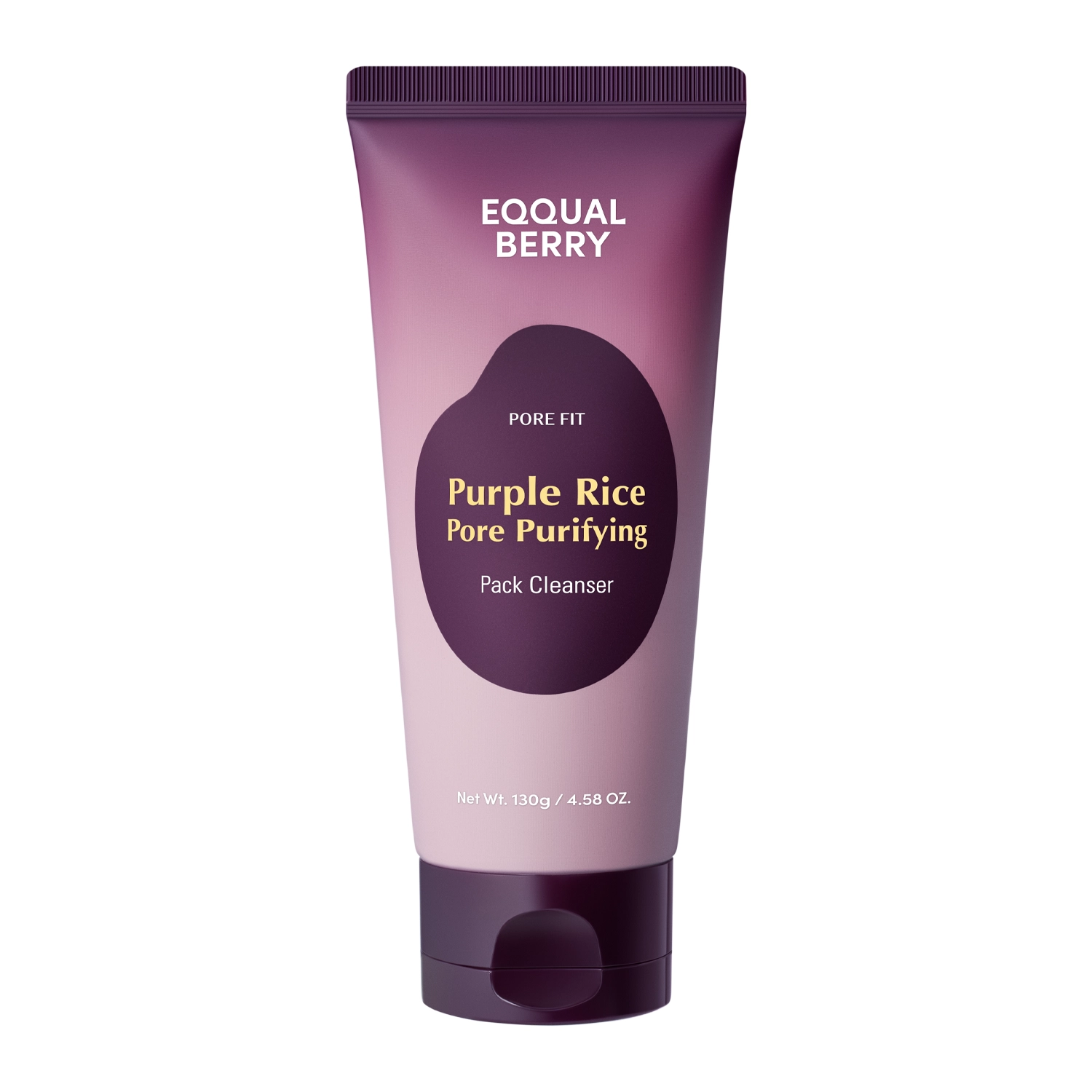 EQQUALBERRY - Purple Rice Pore Purifying Pack Cleanser | Гель для очищення шкіри