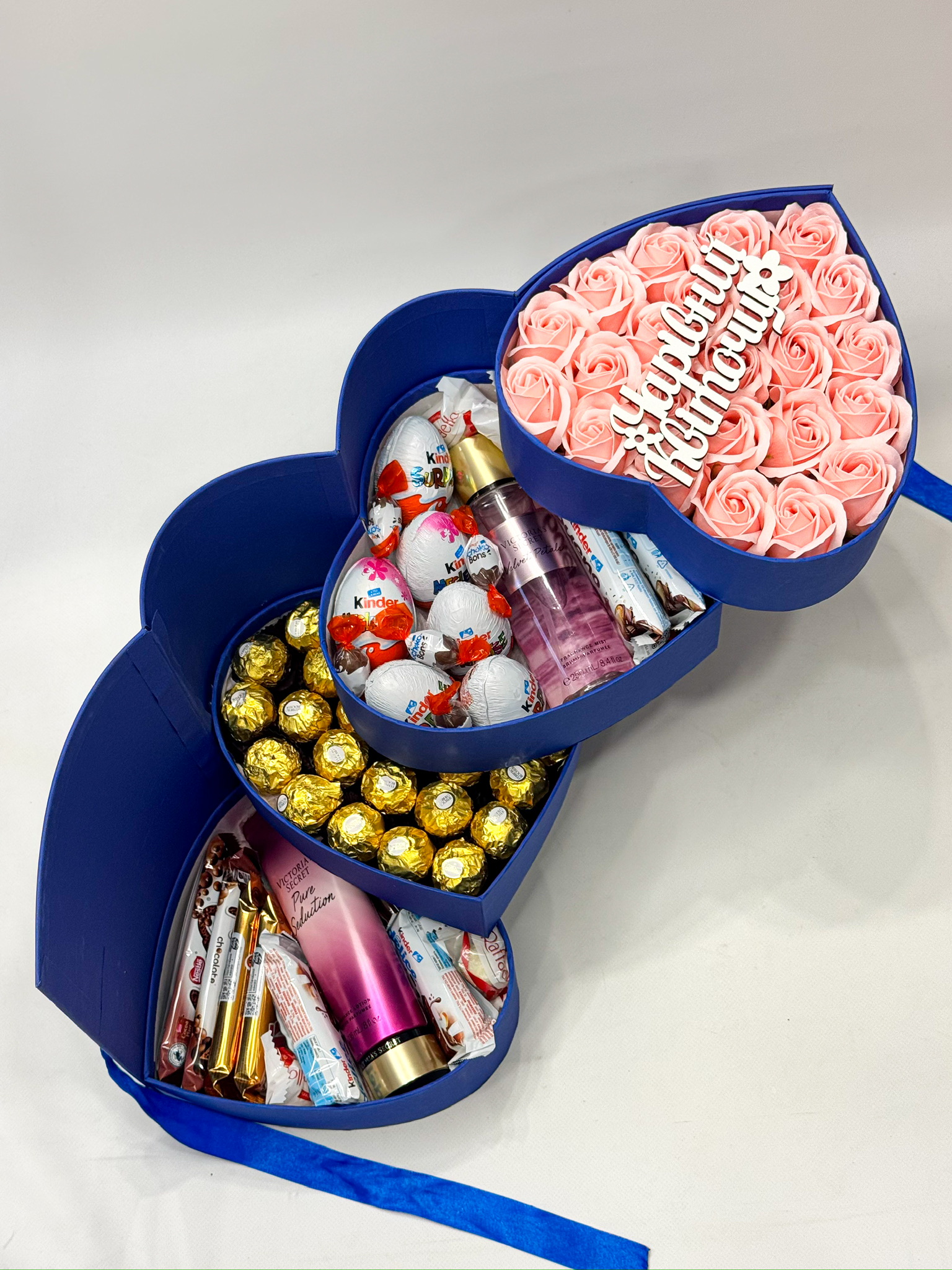 4- х ярусний бокс серце з Viktoria’s Secret