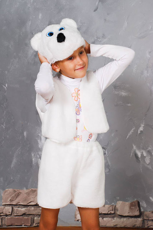 костюм білого ведмедя