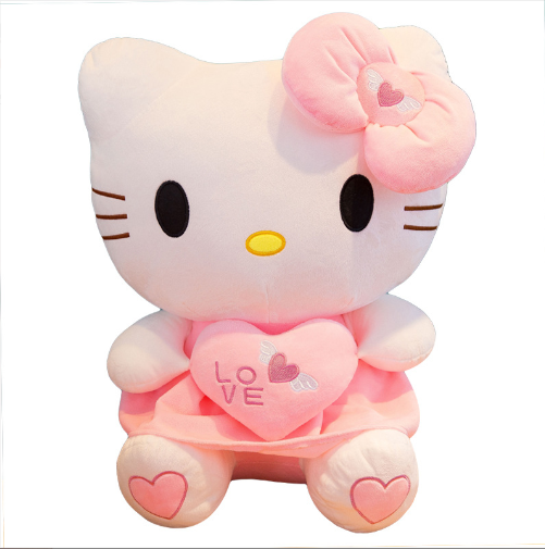 М'яка іграшка Hello Kitty Хело Кітті 40 см Рожева