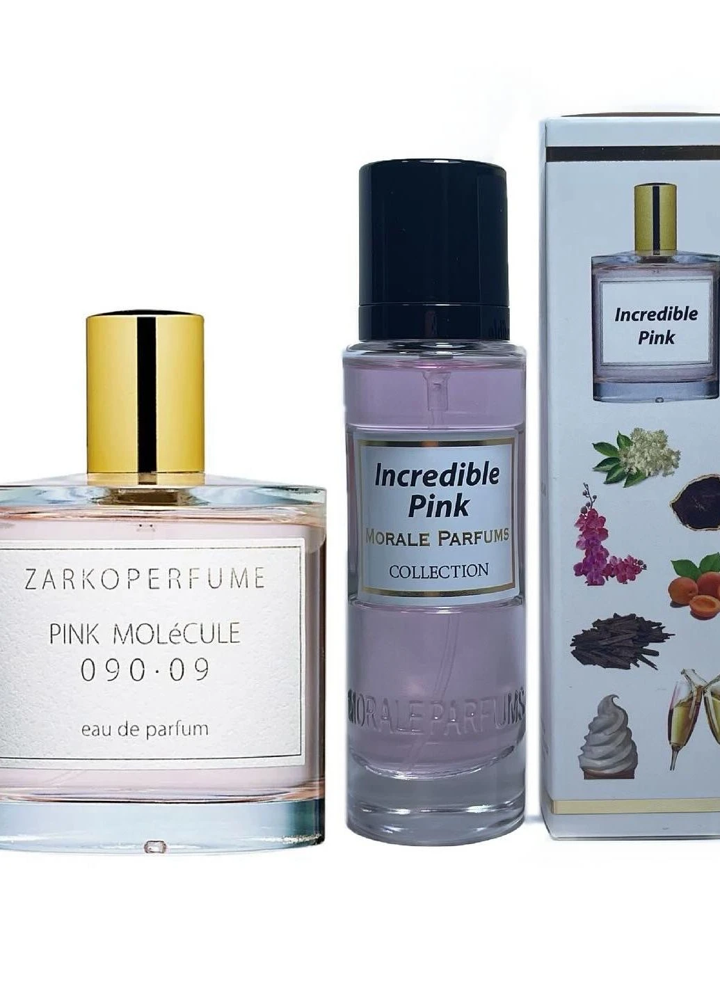 Парфумована вода унісекс INCREDIBLE PINK, 30мл Morale Parfums zarkoperfume pink molecule 090.09