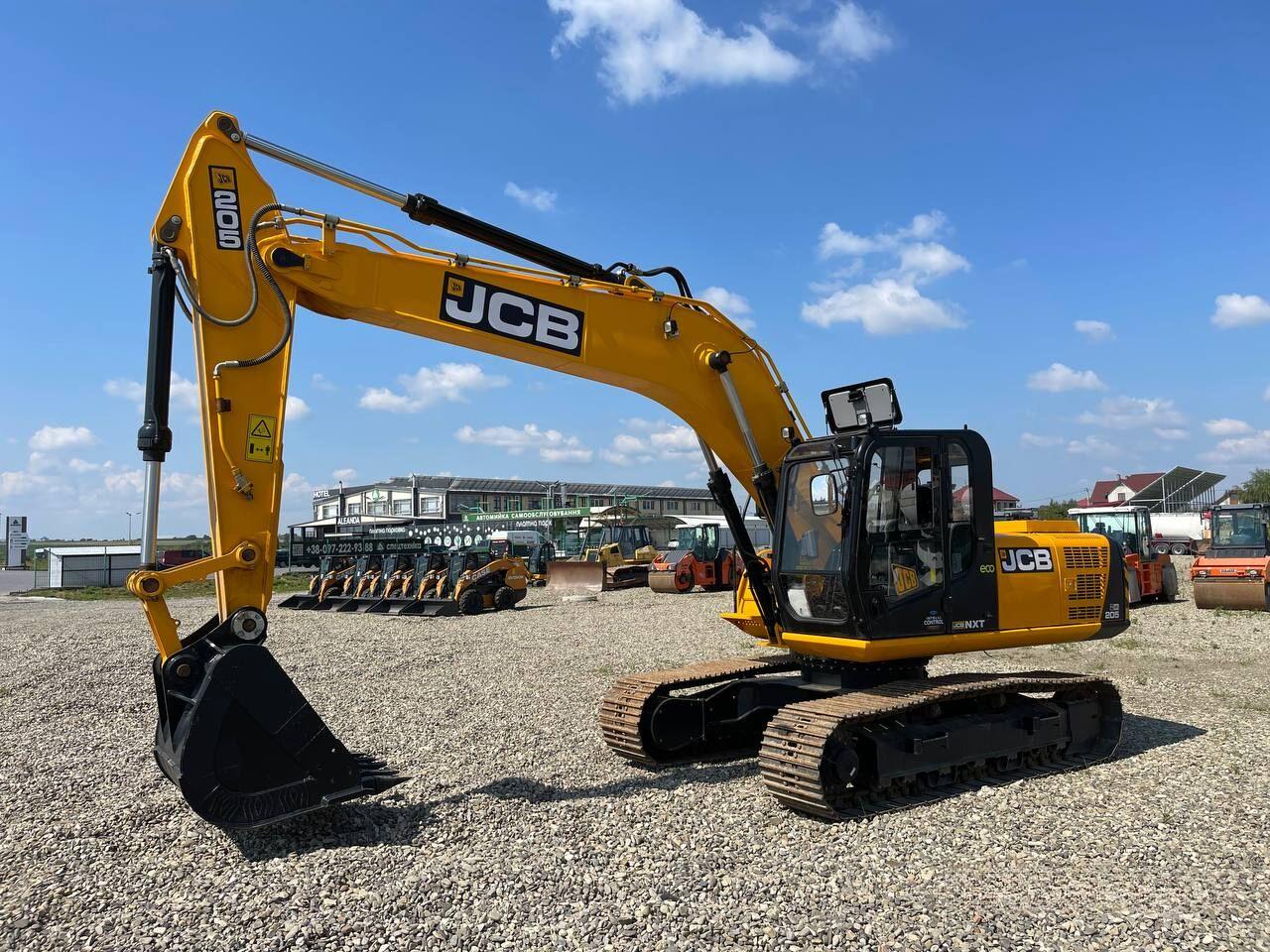 Екскаватор гусеничний jcb 205 | 2021 рік | 1 800 мотогодин