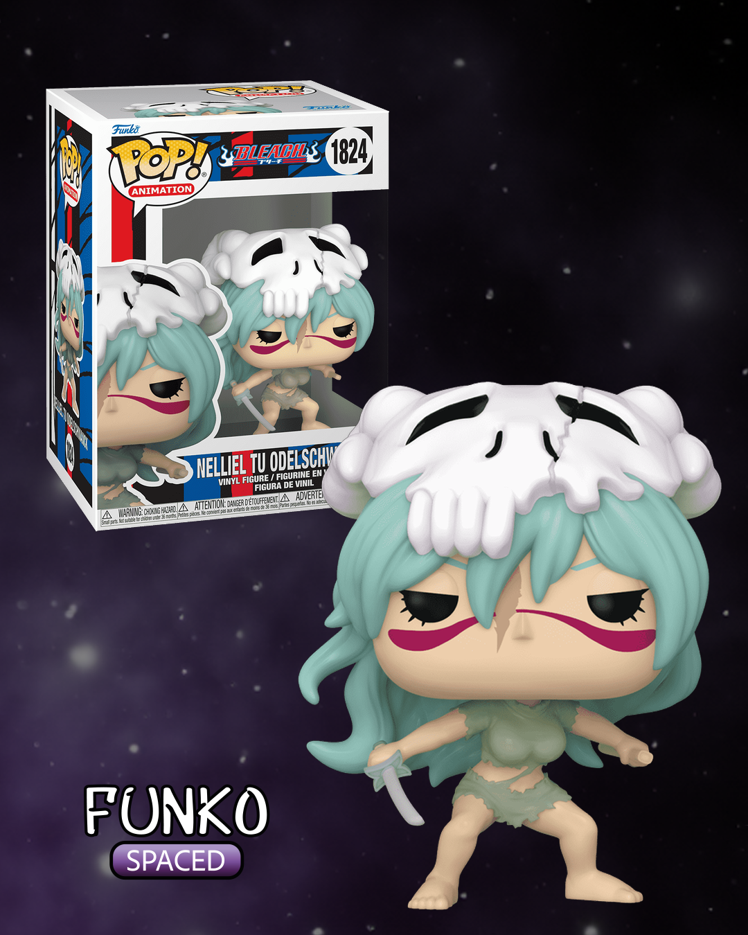 Фігурка Funko Pop Bleach - Nelliel Tu Odelschwanck | Фанко Поп Бліч - Нелліел #1824