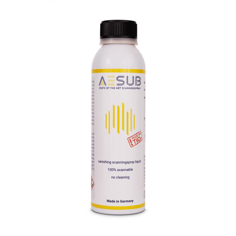 AESUB YELLOW - ANTI-REFLECTIVE SPRAY FOR 3D LASER SCANNING