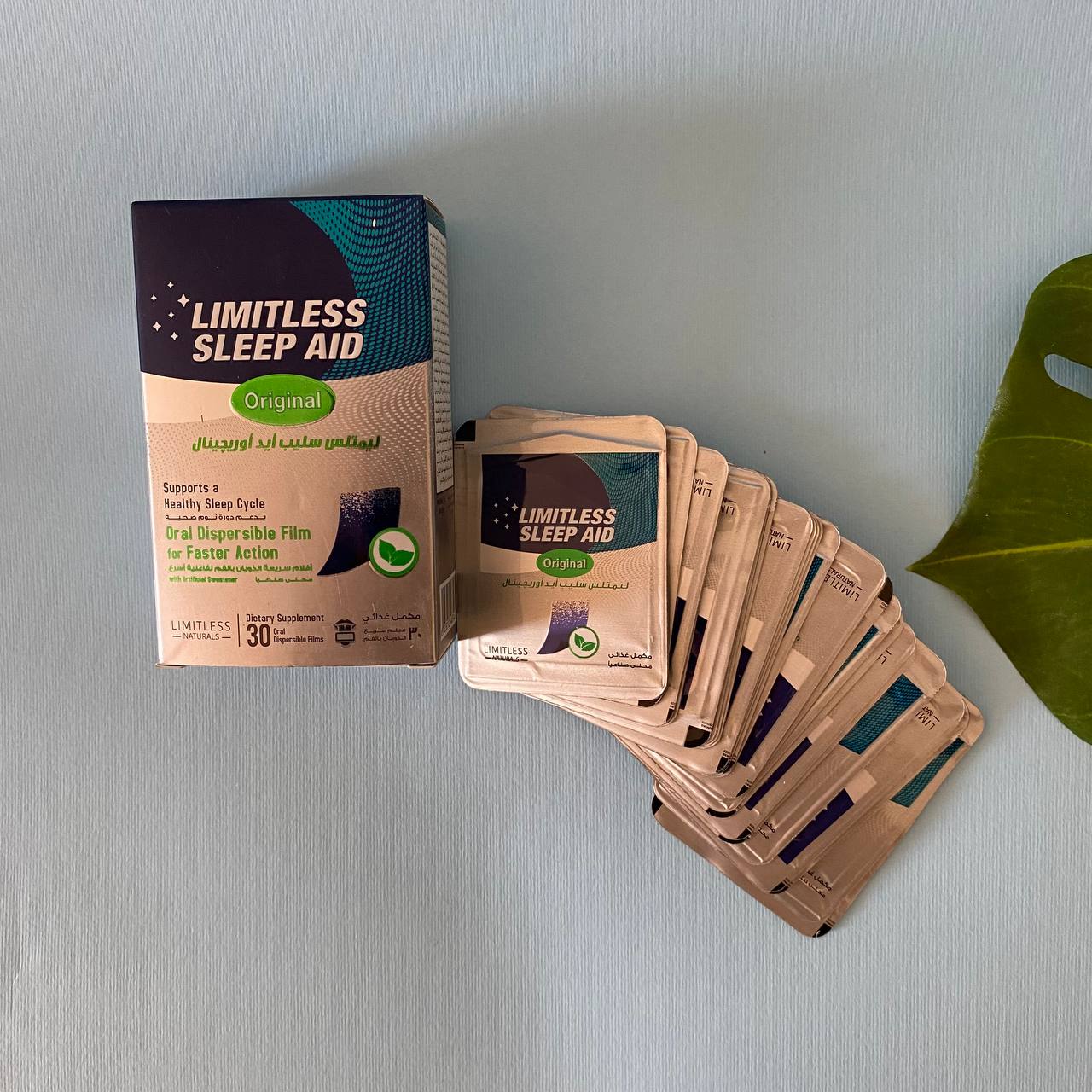 Limitless Sleep Aid Лімітлесс Сліп Ейд для сну 30 розчинних плівок