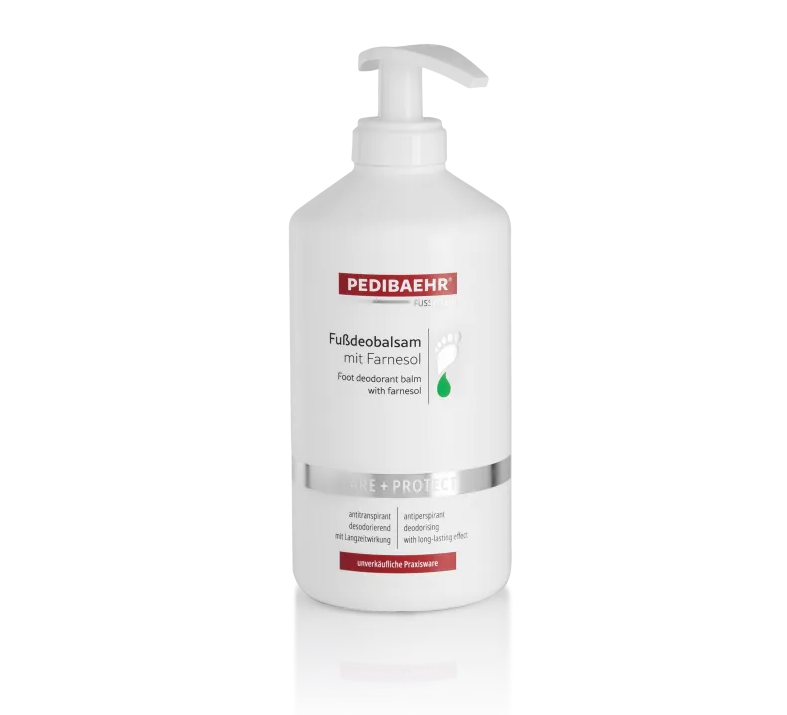 Бальзам з фарнезолом від потливості і неприємного запаху PediBaehr Fubdeobalsam Mit Farnesol, 500 мл