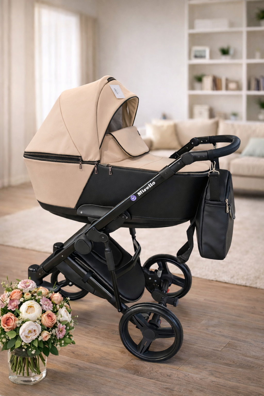 Коляска 2в1 Richmond Mirello+ 07 (Beige)