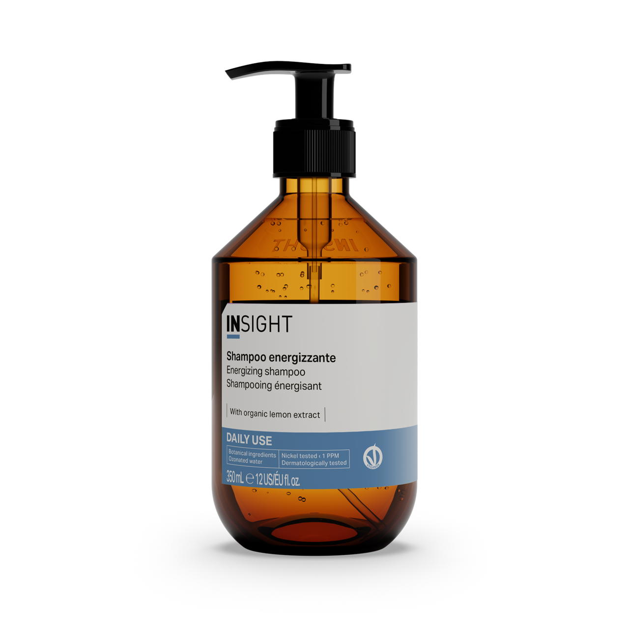 Insight Energizing Shampoo - Шампунь енергетичний для щоденного застосування 350 мл (ЕКО-скло)