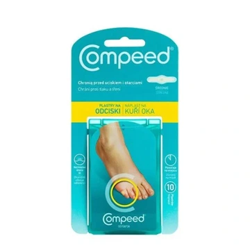 Compeed пластир від мозолів та пухирів на пальцях 10шт.