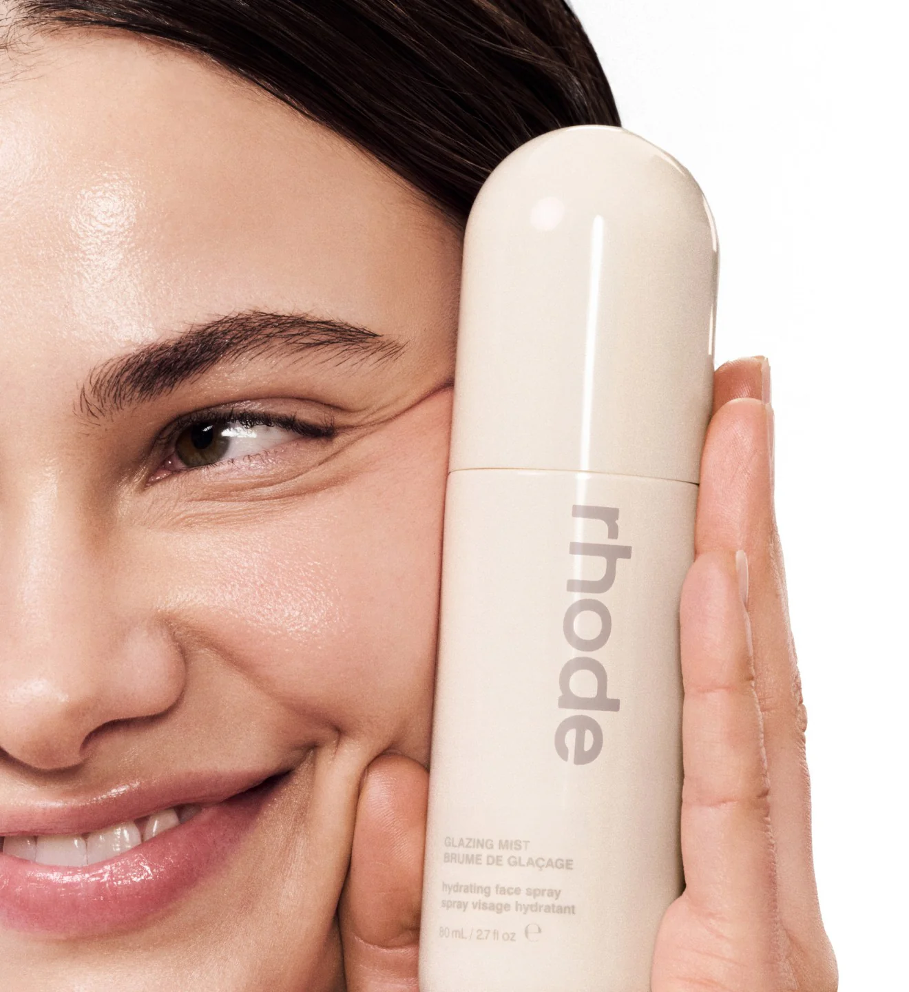 Зволожуючий міст rhode glazing mist the hydrating face spray, 80ml