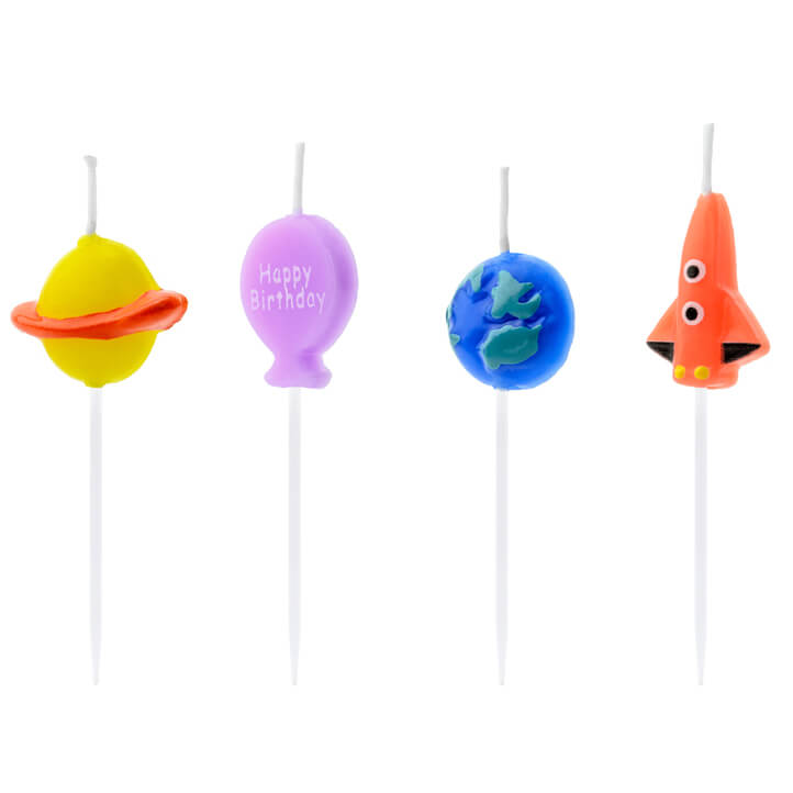 Свічки космос 4шт