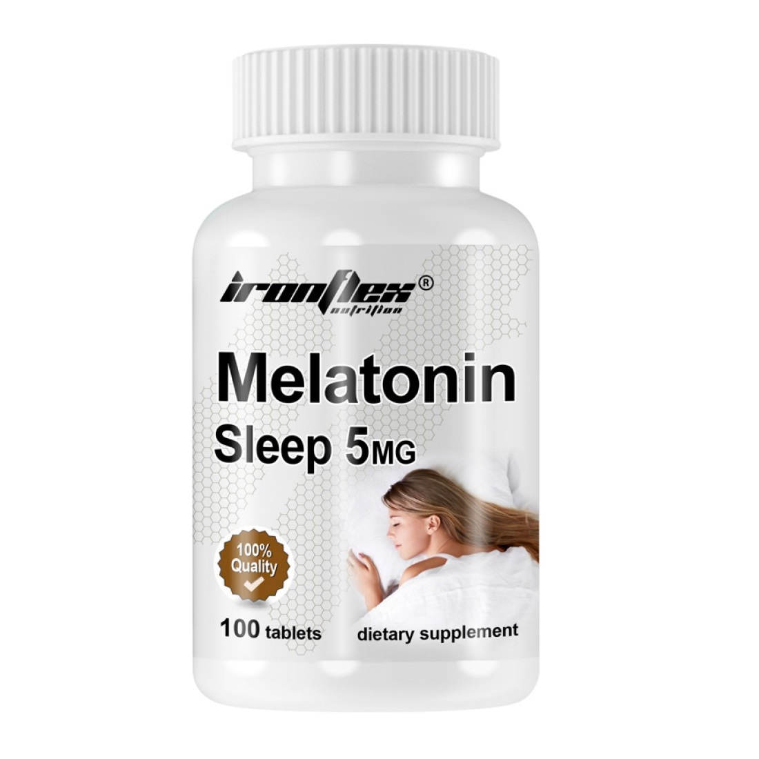 IronFlex Melatonin 5 мг – 100 таблеток