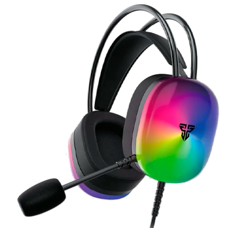 Навушники ігрові Fantech HG29 Aurora 7.1 (2 x 3,5 jack/USB) RGB Black