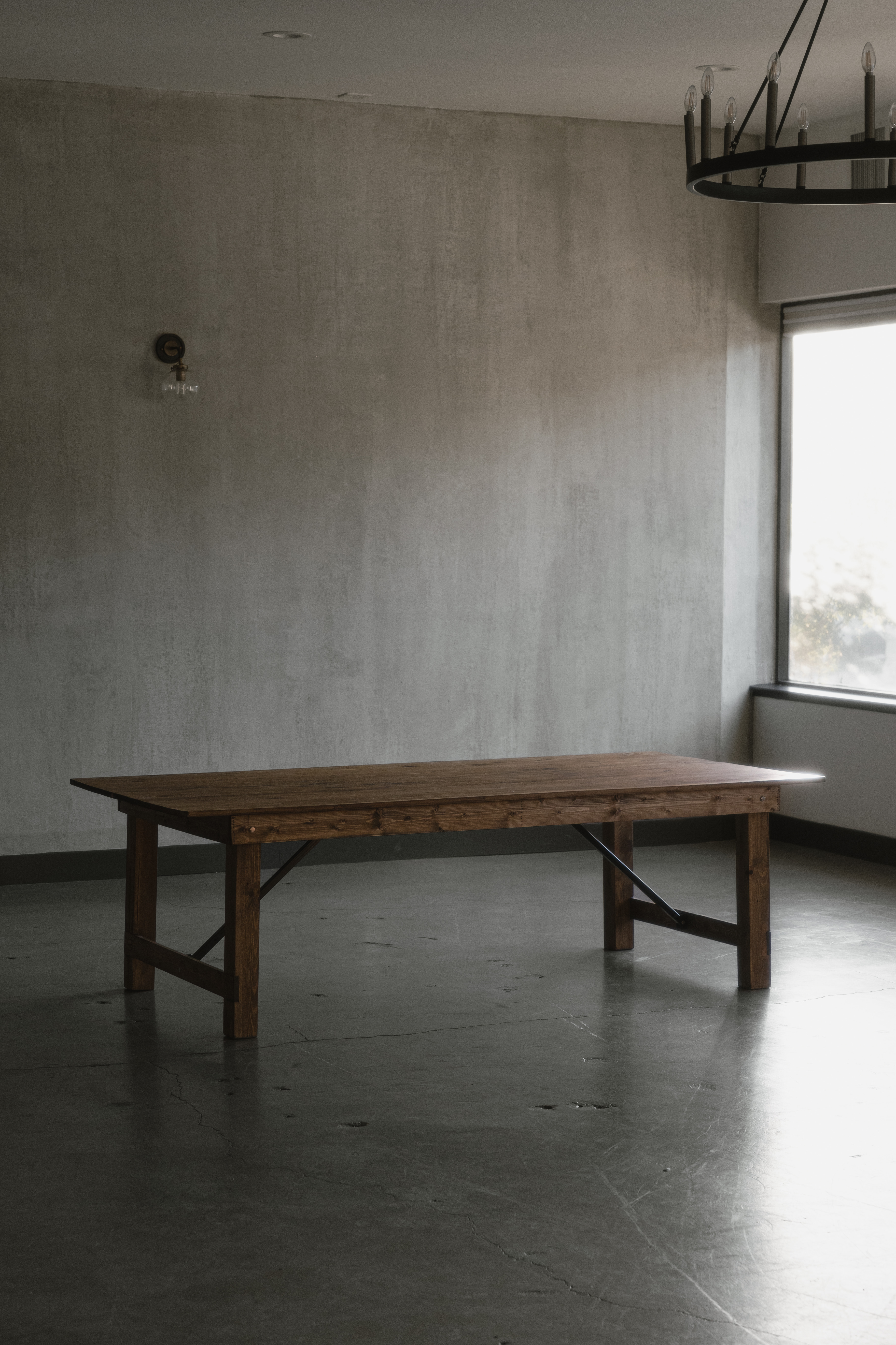 Wooden Farmhouse Tables 8x4 feet
