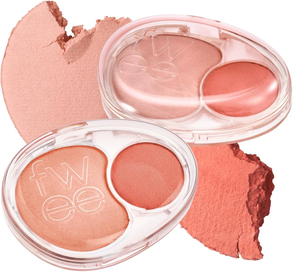 FWEE Mellow Dual Blusher / Подвійні кремові рум'яна - CR02 Baby Smile