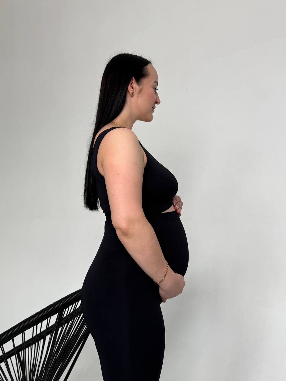 Легінси для вагітних щільні із Пуш ап Україна в 6 кольорах