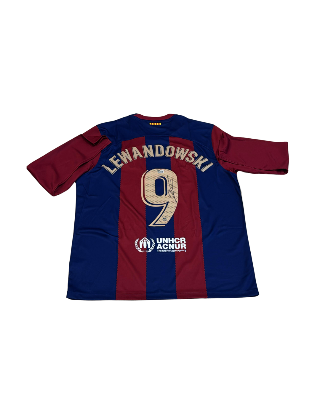 ROBERT LEWANDOSKI JERSEY SIGNED CERTIFICADO BECKETT