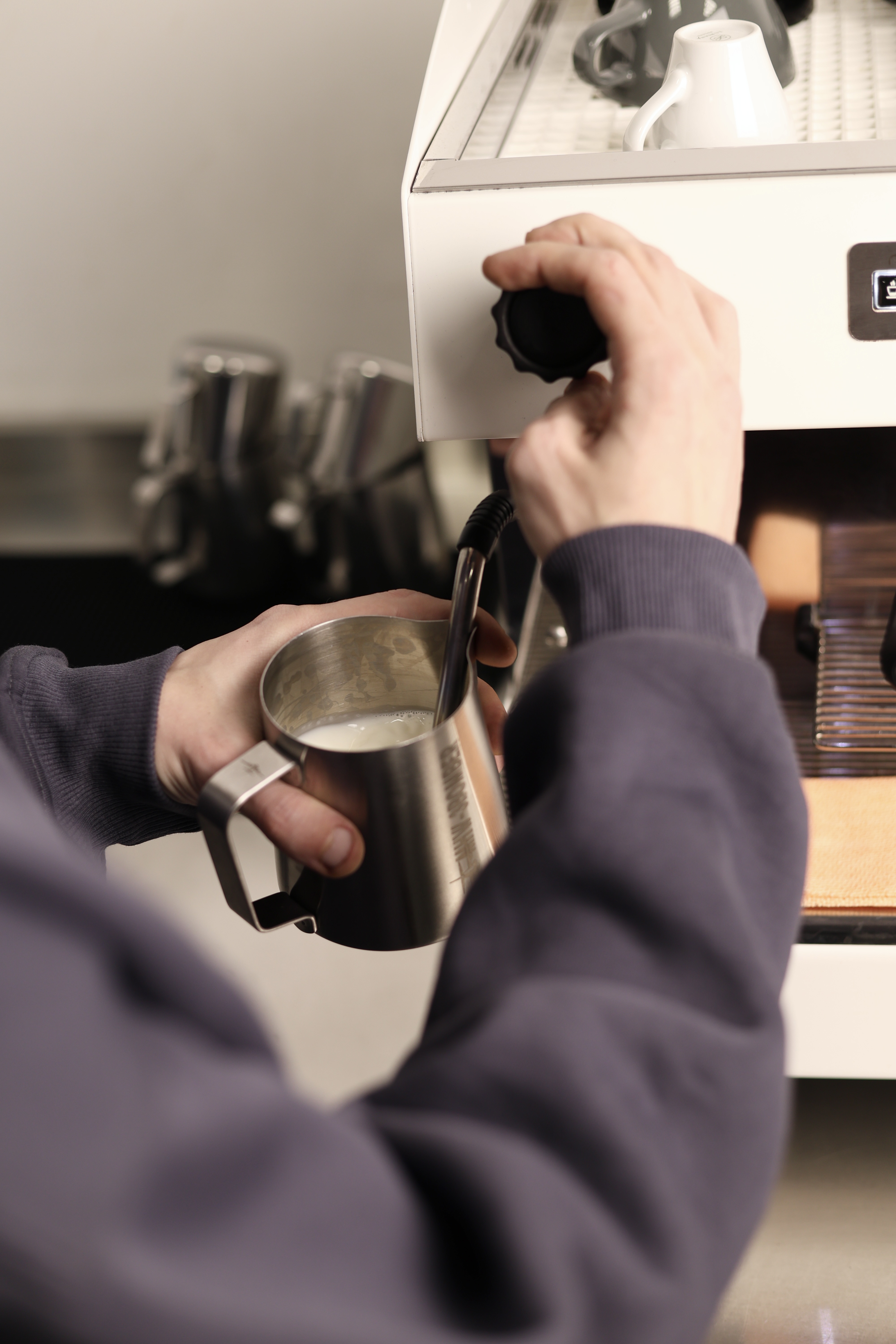 Тренінг «Спінювання молока для кавово-молочних напоїв»