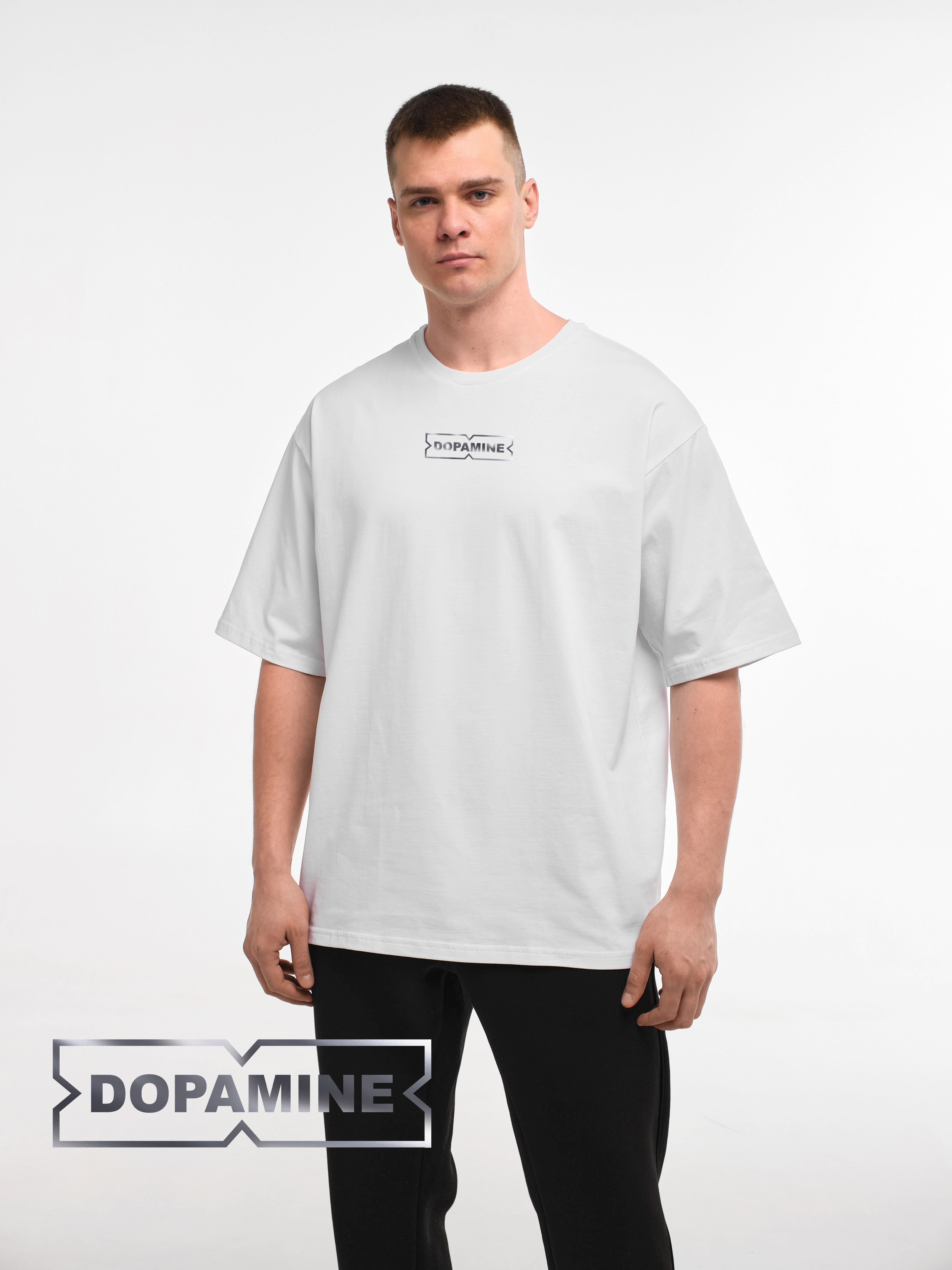T-SHIRT "DOPAMINE" | WHITE EMOTION | XT-1