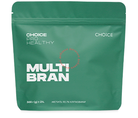 Multi bran клітковина (здоров'я кишечника та всієї системи травлення)