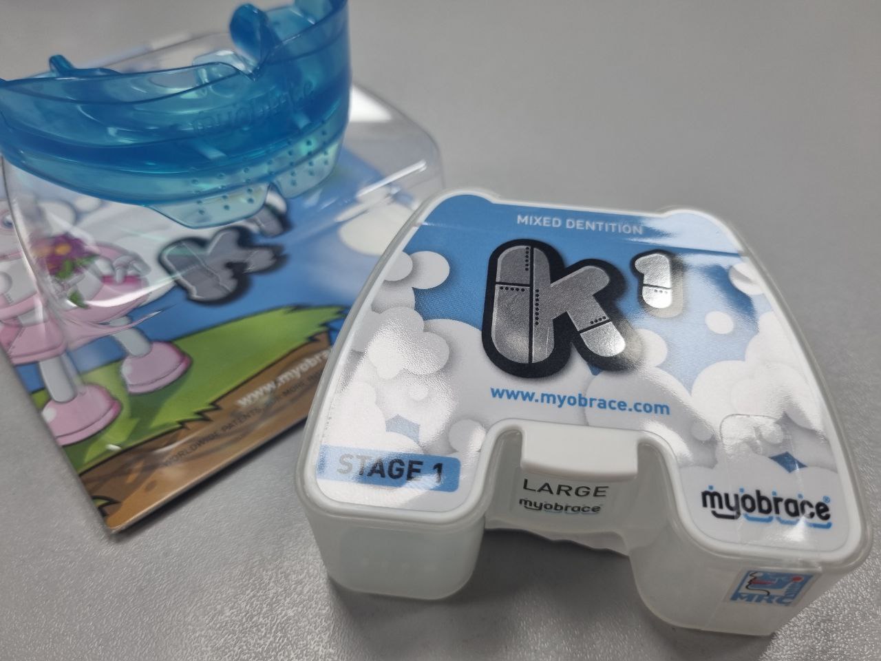 Трейнер Myobrace К1 (6-10 років) для дітей LARGE size