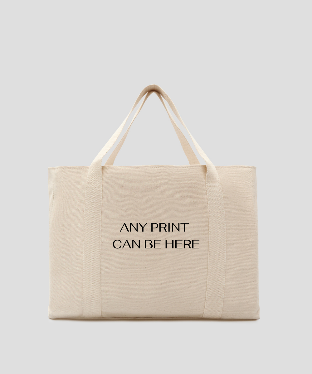 Shopper bag for custom design