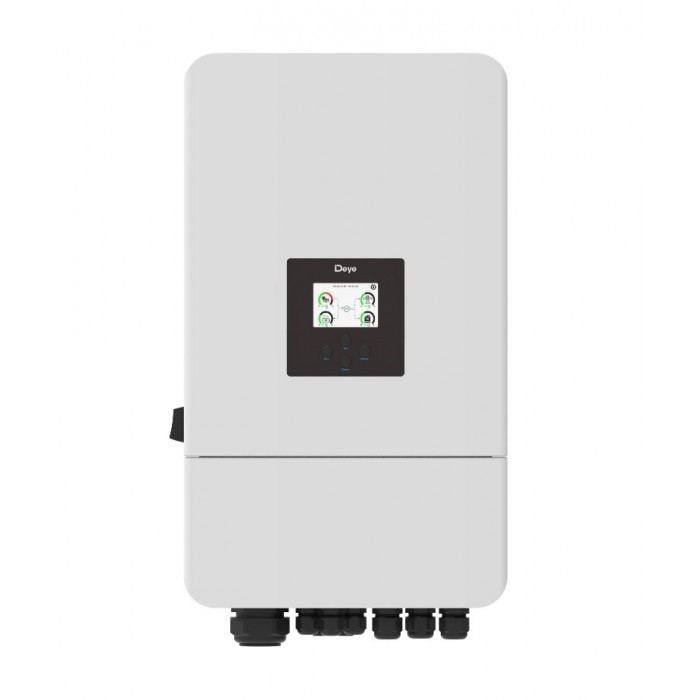 Інвертор гібридний Deye SUN-10K-SG05LP3-EU-SM2 (10 кВт, 3 фази, 2 МРРТ, LV)