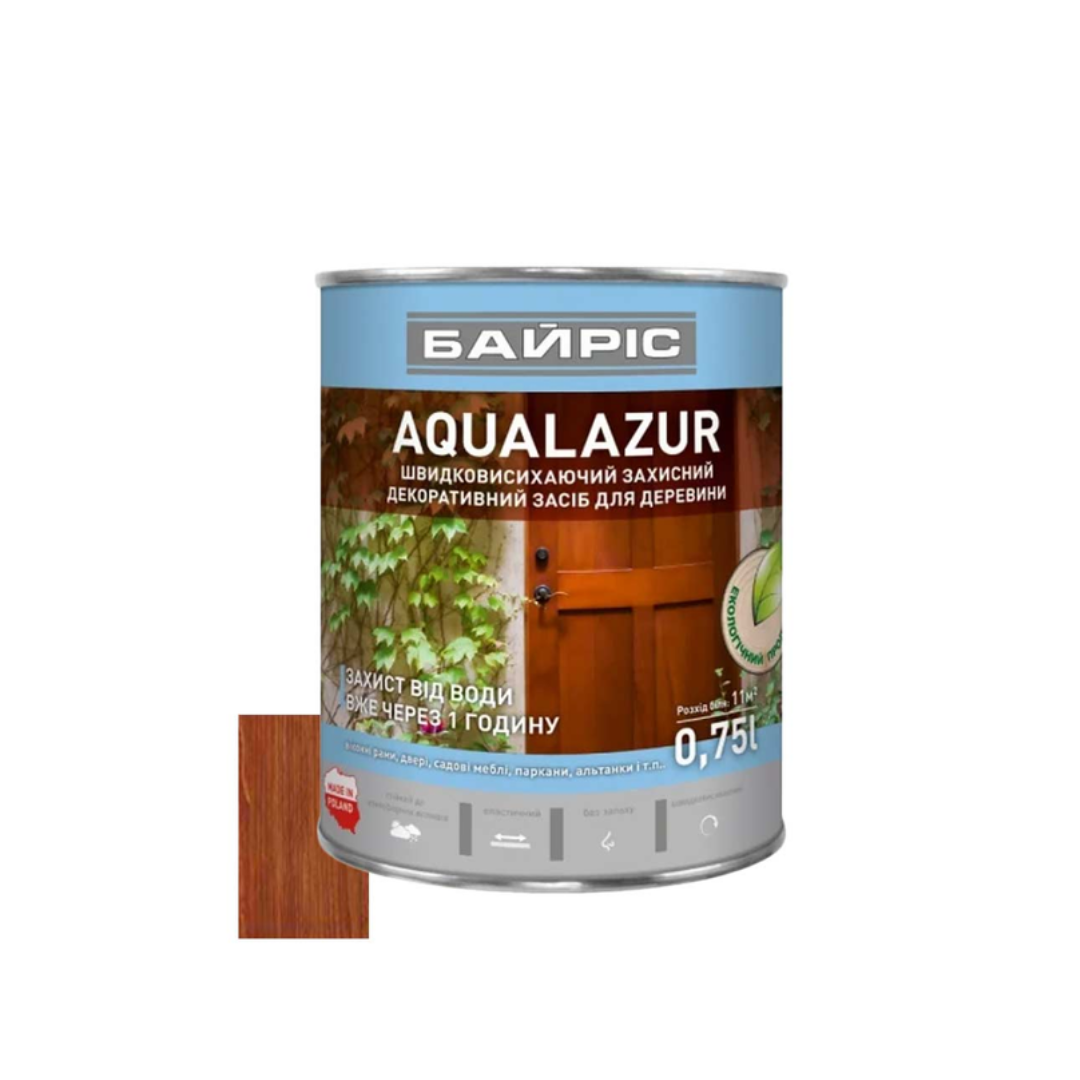 Лазур для дерева AQUALAZUR “Горіх” 0.75 л